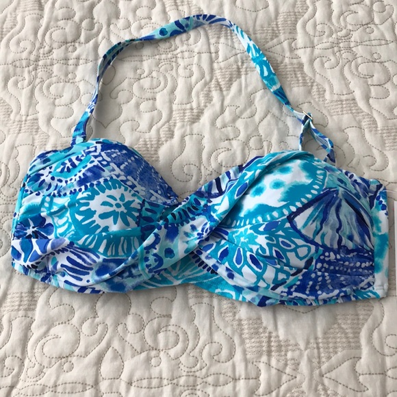 Cay Twist Bandeau Turquoise Oasis Half She… - Picture 2 of 9
